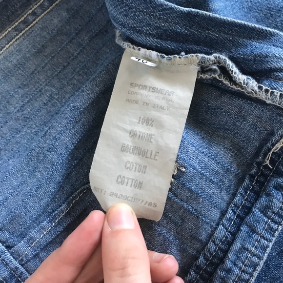 ‼️💥VINTAGE Fendissime Italian jean skirt! - Picture 7 of 8